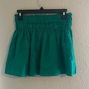Copper Key Emerald Green Skirt
